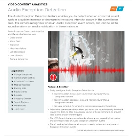 Audio Exception Detection in Somerset,  NJ